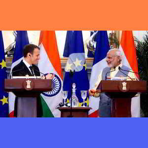 भारत से फ्रांस के संबंधन के नया रफ्तार देबे  के जरूरत  बतवलें इमैनुएल मैक्रों