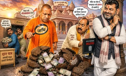 योगी के मंच से ‘चंपत’ भइल ट्रस्ट के रूतबा?